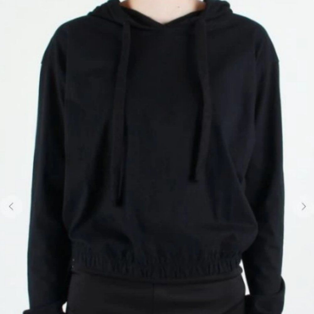 Black Hooded Sweater